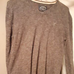 Long SLeeve Grey American Eagle